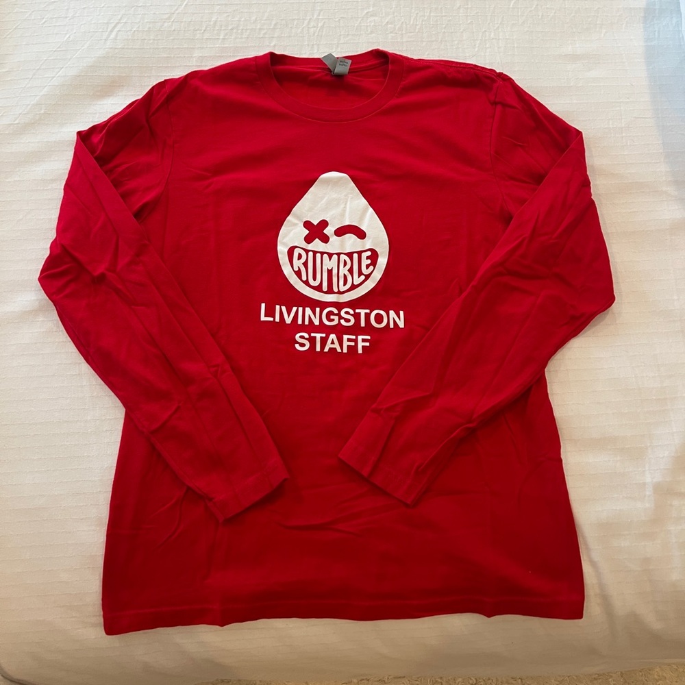 Red Rumble Boxing Livingston Staff Long Sleeve